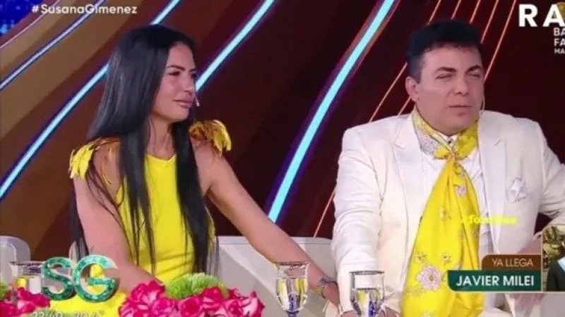 "Gordo sucio": el incómodo momento de Cristian Castro y su novia en el programa de Susana Giménez